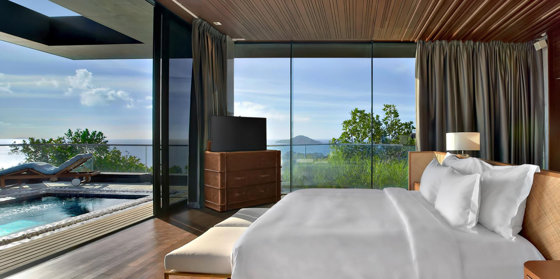 Three Bedroom Luxury Residence - Felicite Island, Seychelles - Master Bedroom