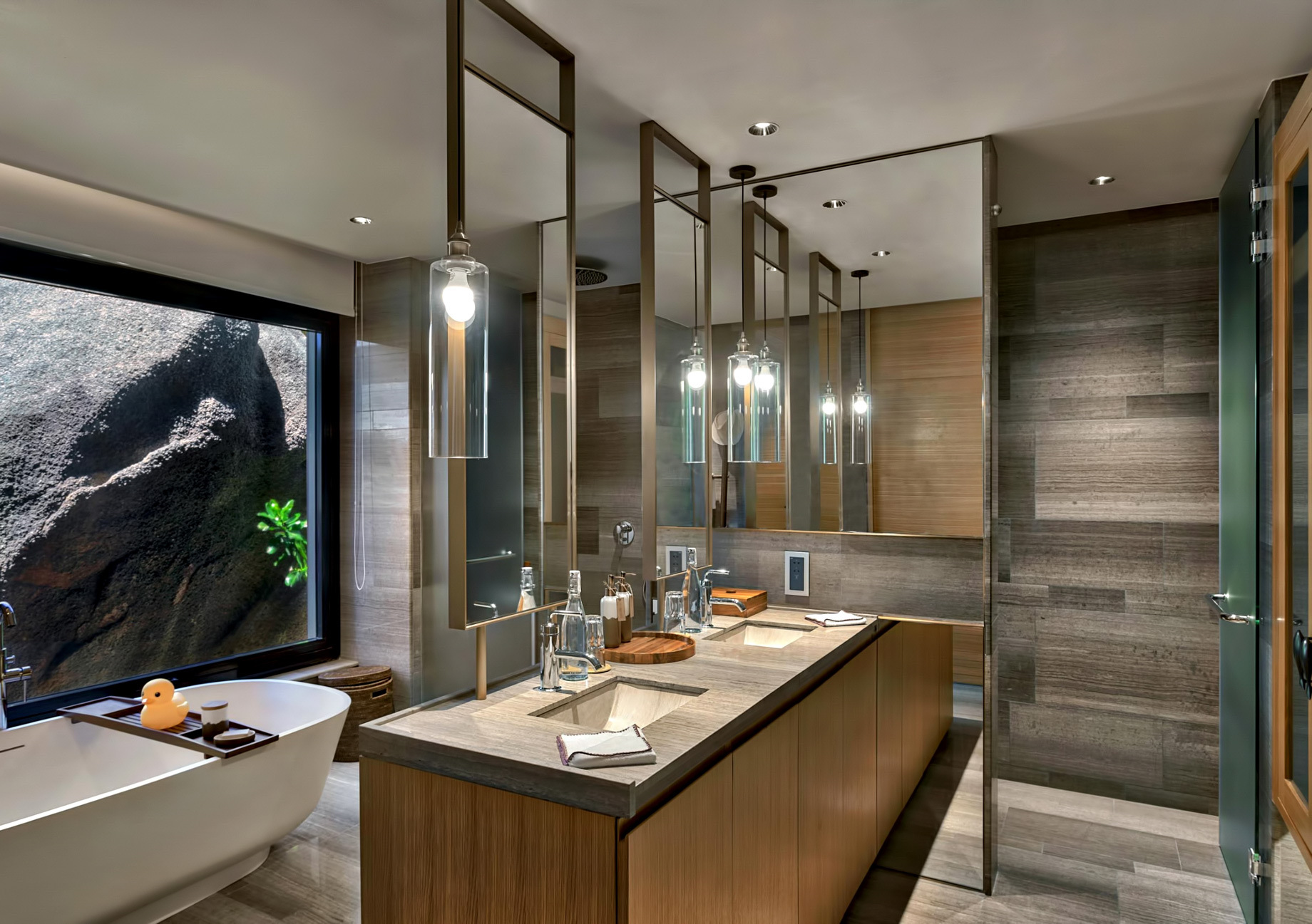 Four Bedroom Luxury Residence – Felicite Island, Seychelles – Bathroom