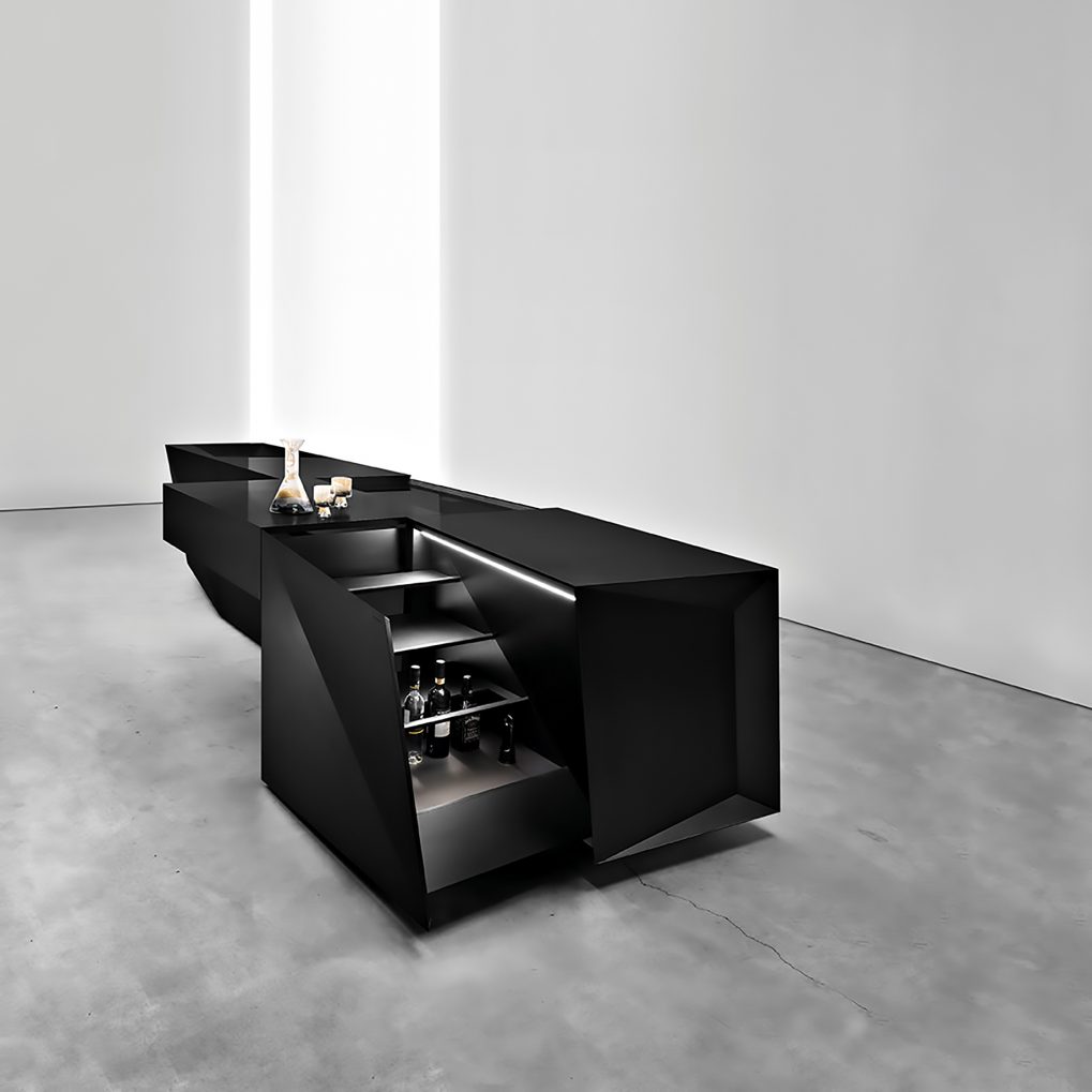 FOLD Iconic Origami Kitchen Block Design Martin Steininger The