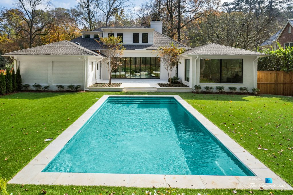 447 Valley Rd NW, Atlanta, GA, USA Back Yard Pool Luxury Real
