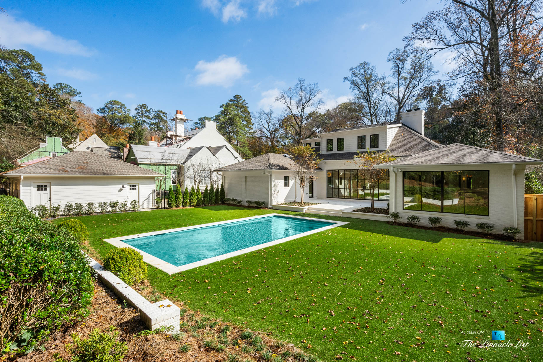447 Valley Rd NW, Atlanta, GA, USA – Backyard Pool – Luxury Real Estate – Tuxedo Park Home