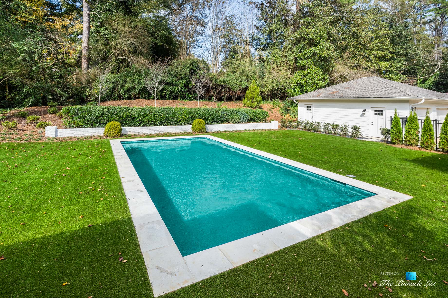 447 Valley Rd NW, Atlanta, GA, USA - Backyard Pool - Luxury Real Estate - Tuxedo Park Home