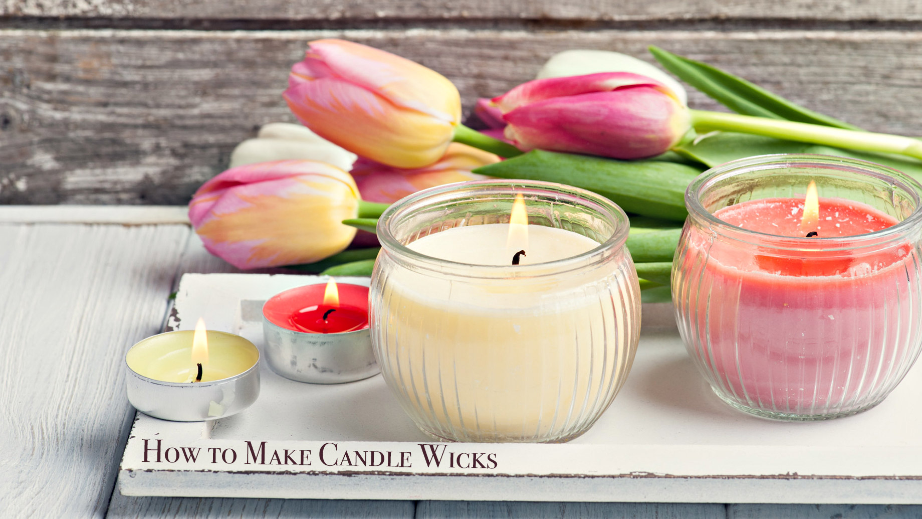 How to make candle wicks ( fast ) 