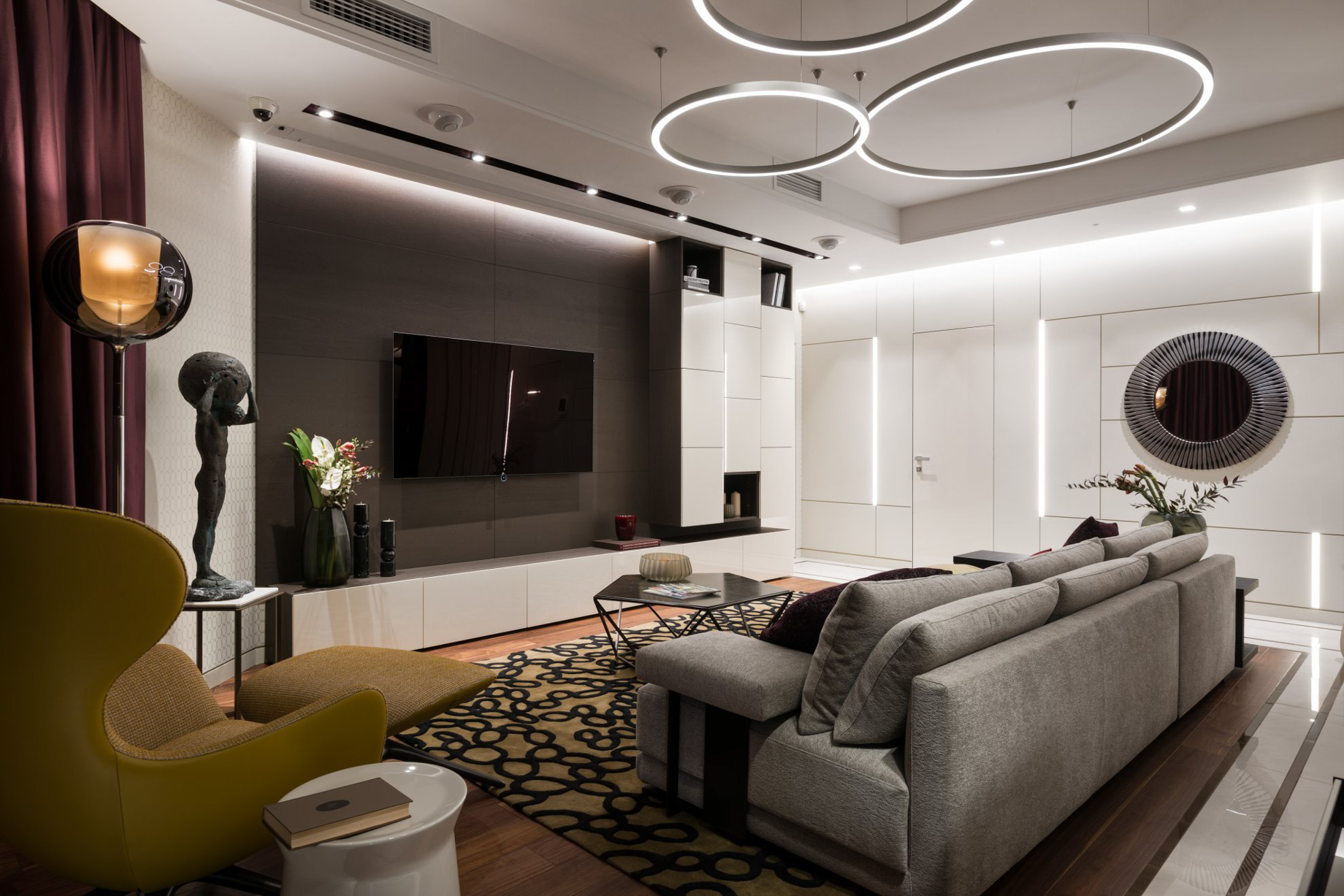 Pecher SKY Apartment Interior Design Kiev, Ukraine - Nataly Bolshakova