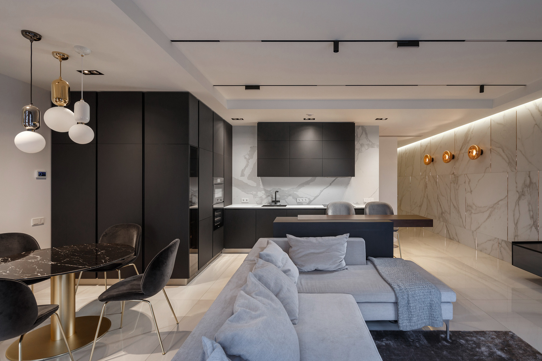 Interior design for apartment buildings