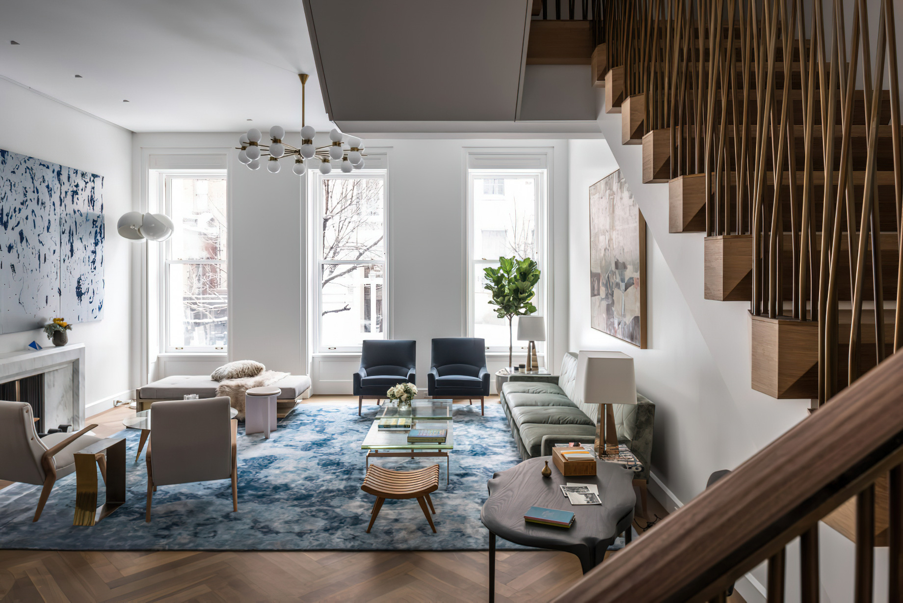 Upper East Side Townhouse Interior New York, NY, USA – Michael K Chen