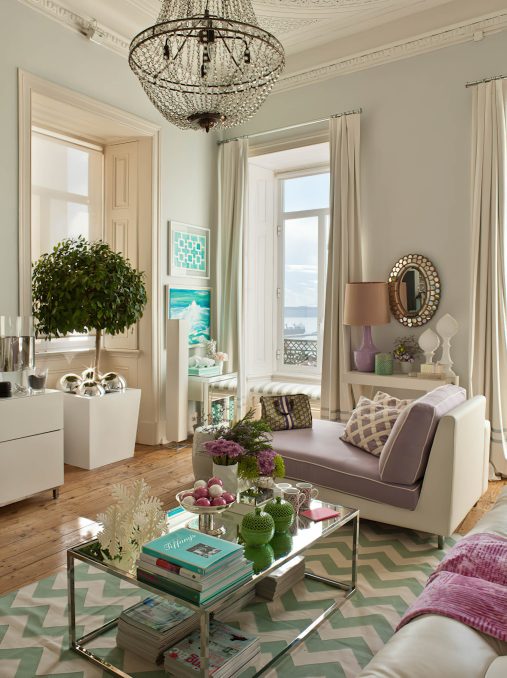 Chiado Charm Apartment Interior Design Lisbon, Portugal - Ana Antunes