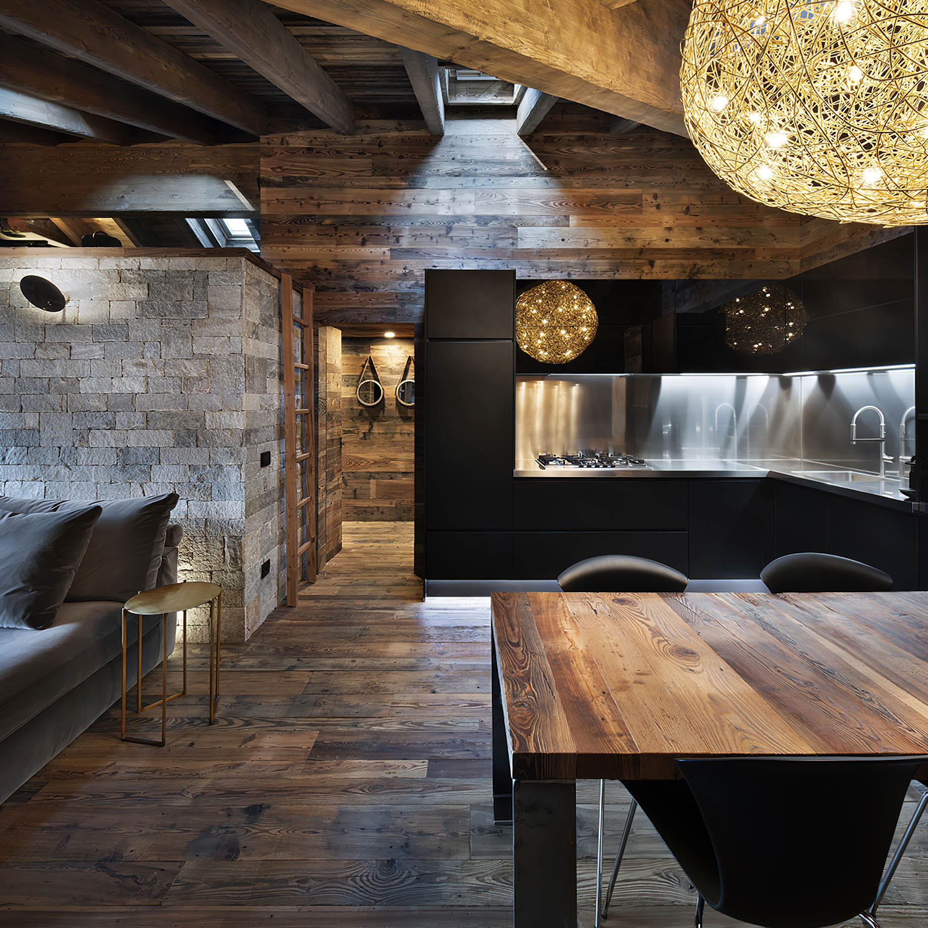 Aprica Chalet Interior Design Sondrio, Italy - Giuseppe Tortato