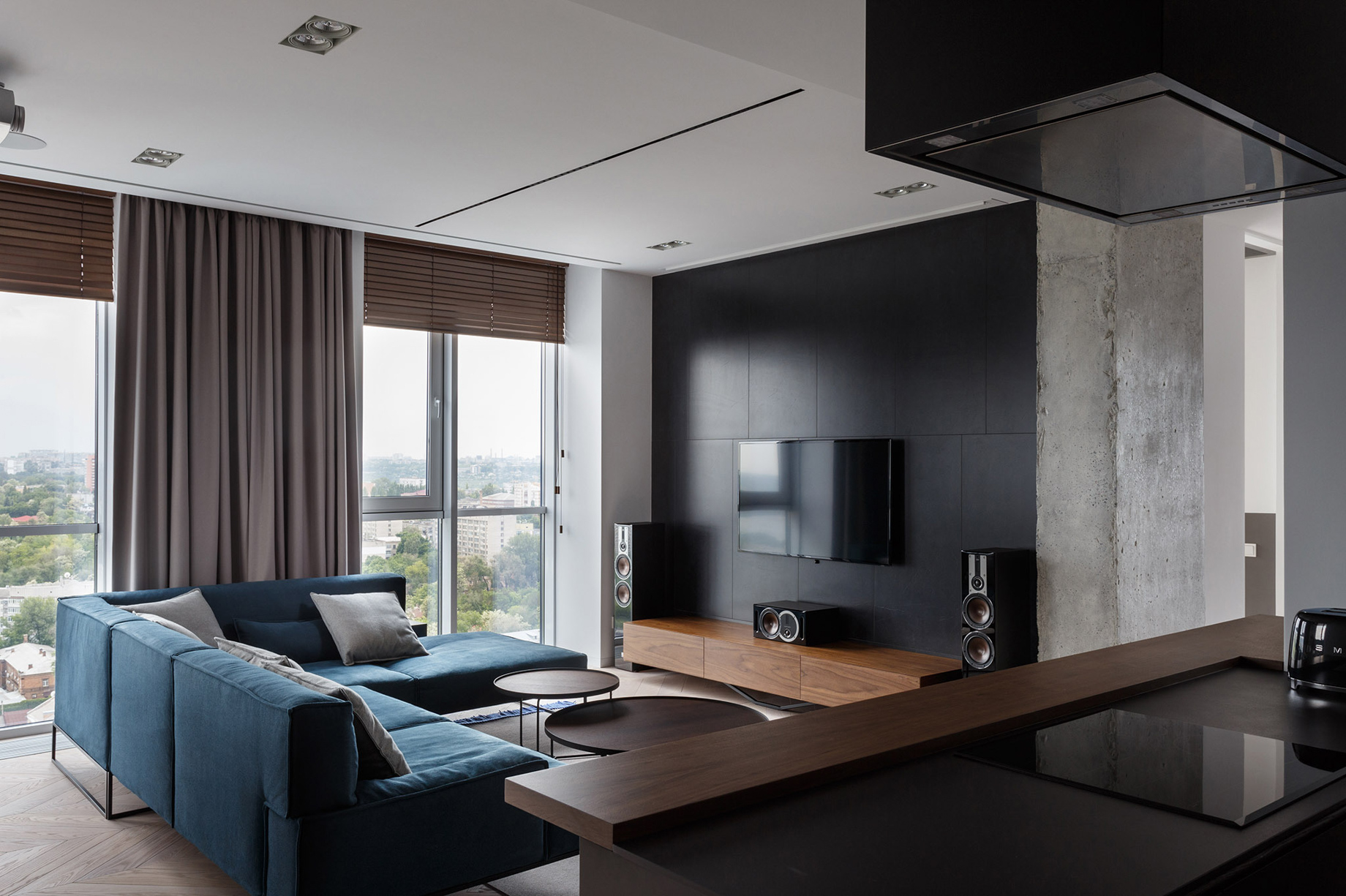 River View Apartment Interior Design Dnipro, Ukraine - Svoya Studio