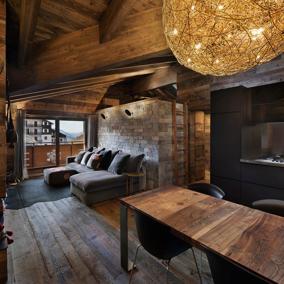 Aprica Chalet Interior Design Sondrio, Italy - Giuseppe Tortato