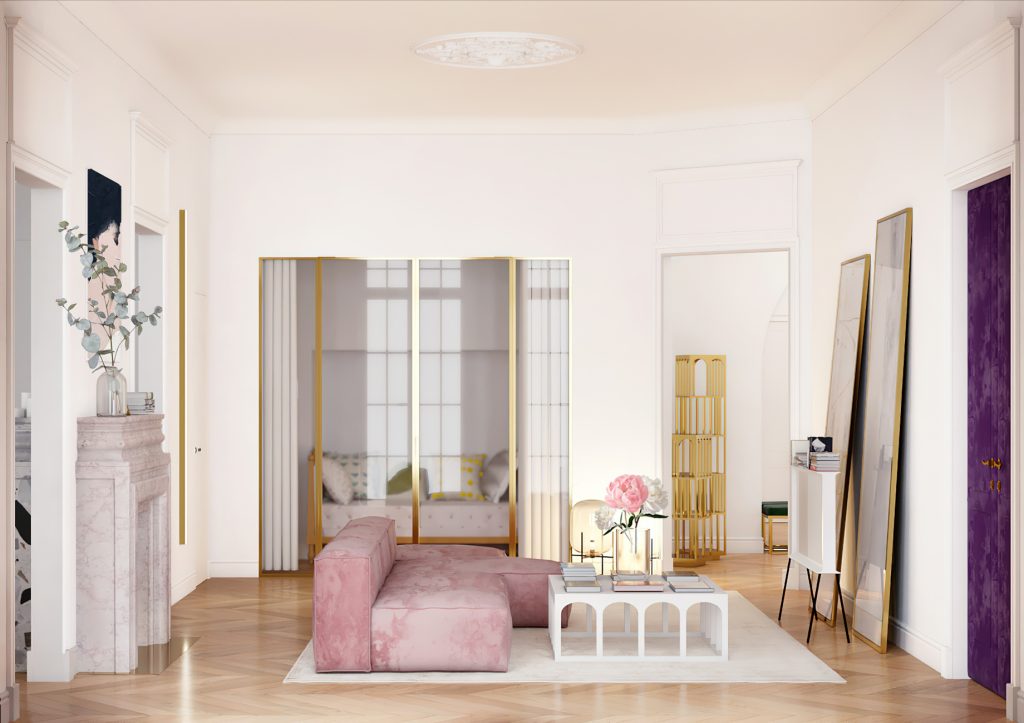 Parisian Apartment Interior Design New York, USA - Harry Nuriev