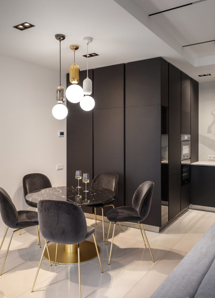 SHINE Luxury Apartment Interior Design Dnipro, Ukraine - Svoya Studio