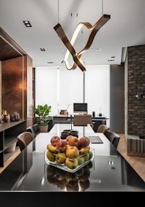 Black is Back Apartment Interior Design Kiev, Ukraine - 33bY Architecture