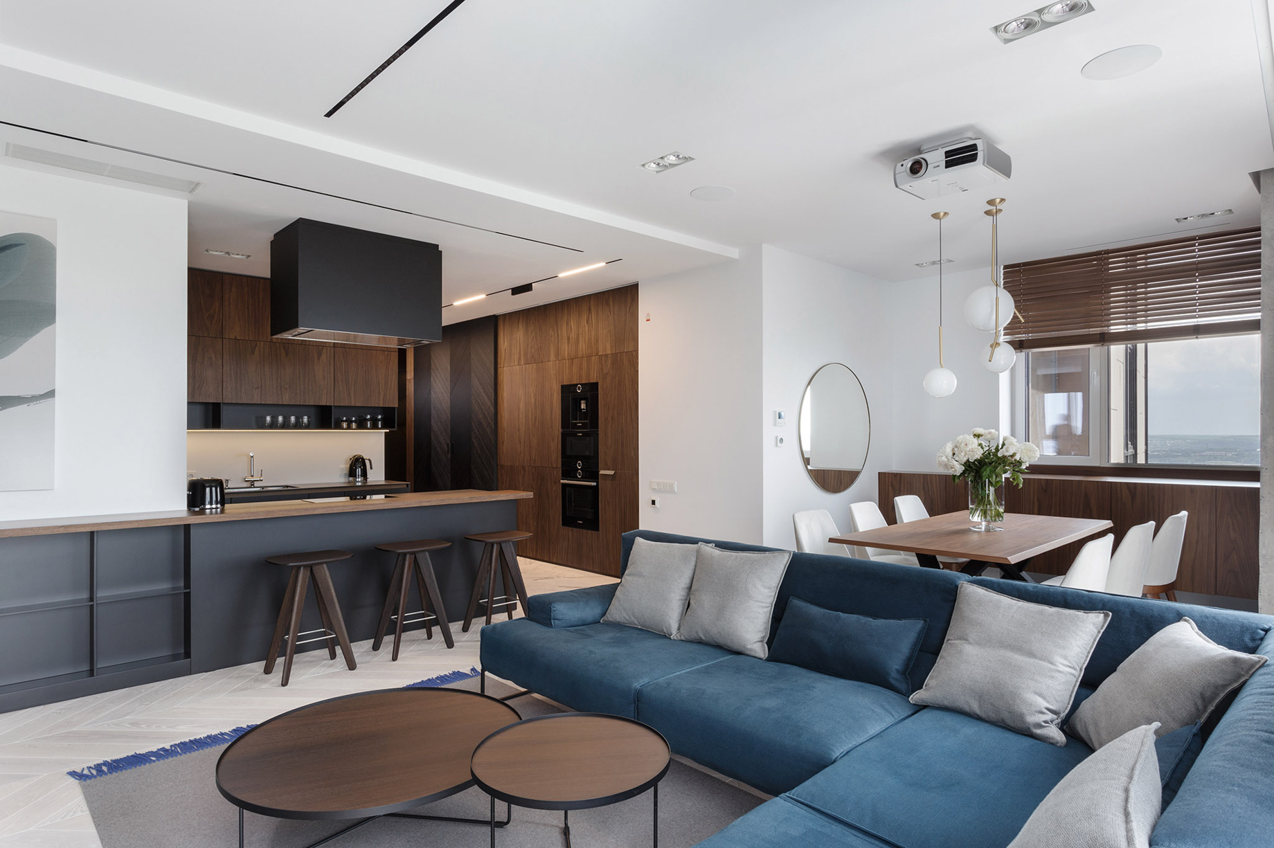 River View Apartment Interior Design Dnipro, Ukraine - Svoya Studio