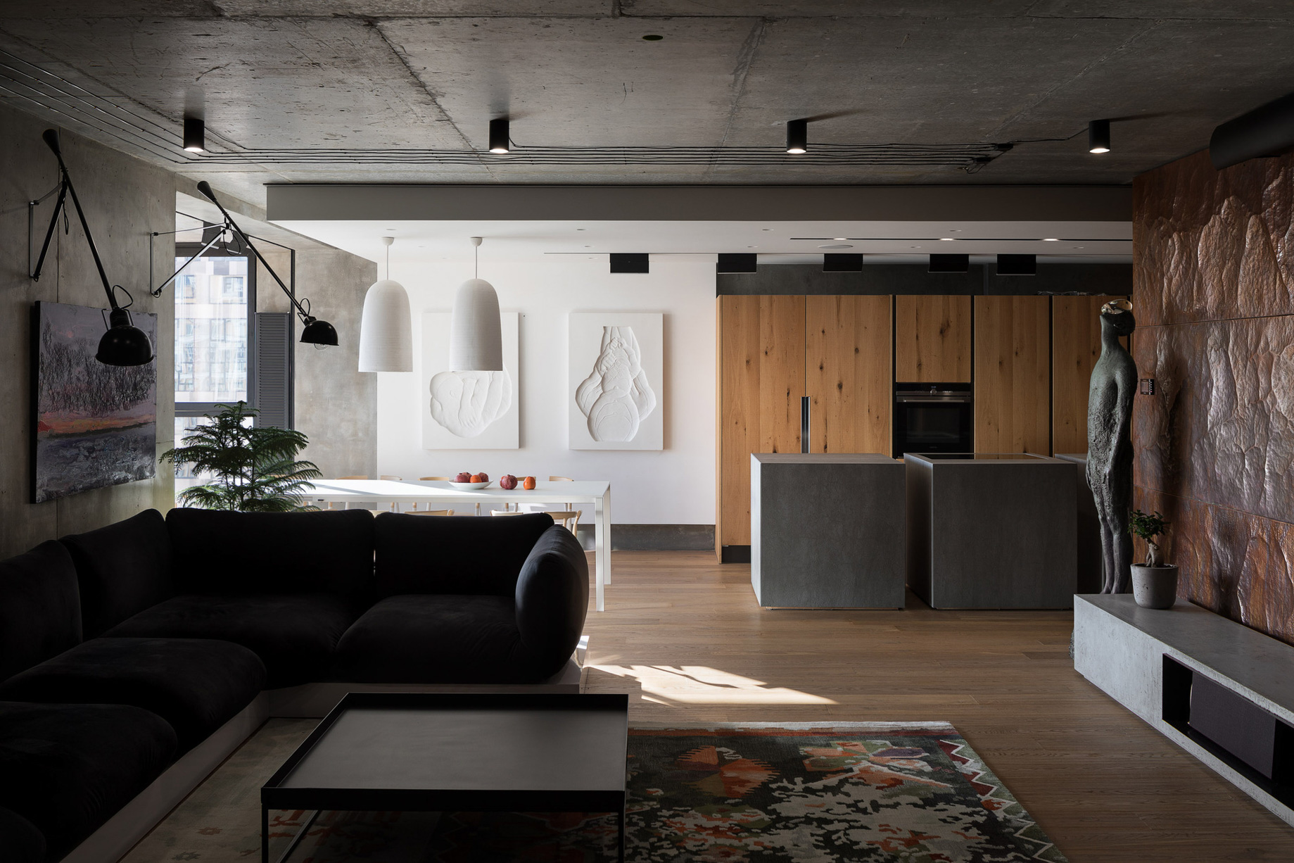 Mod Apartment Interior Design Kiev, Ukraine - Sergey Makhno Architects