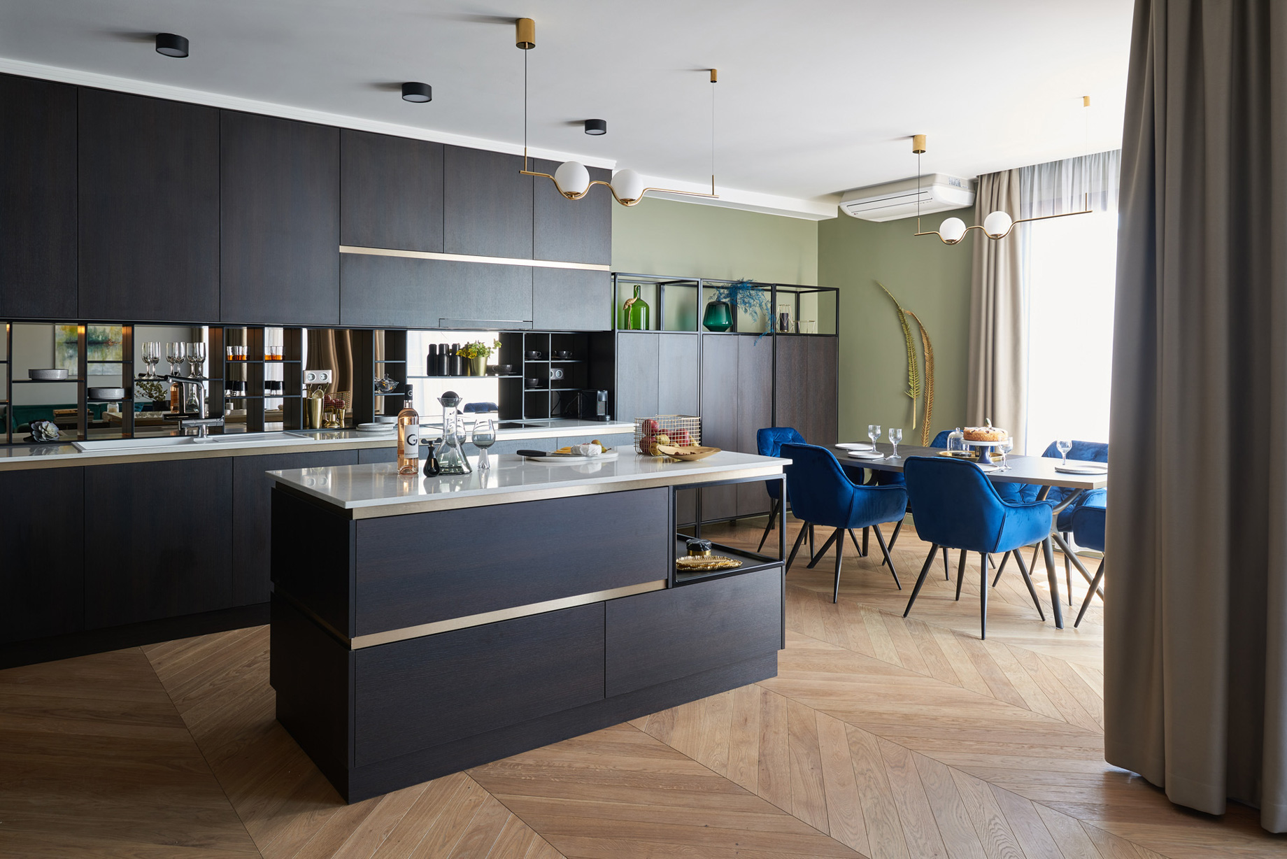 K40 Penthouse Interior Design Budapest, Hungary – Andrea Szakos