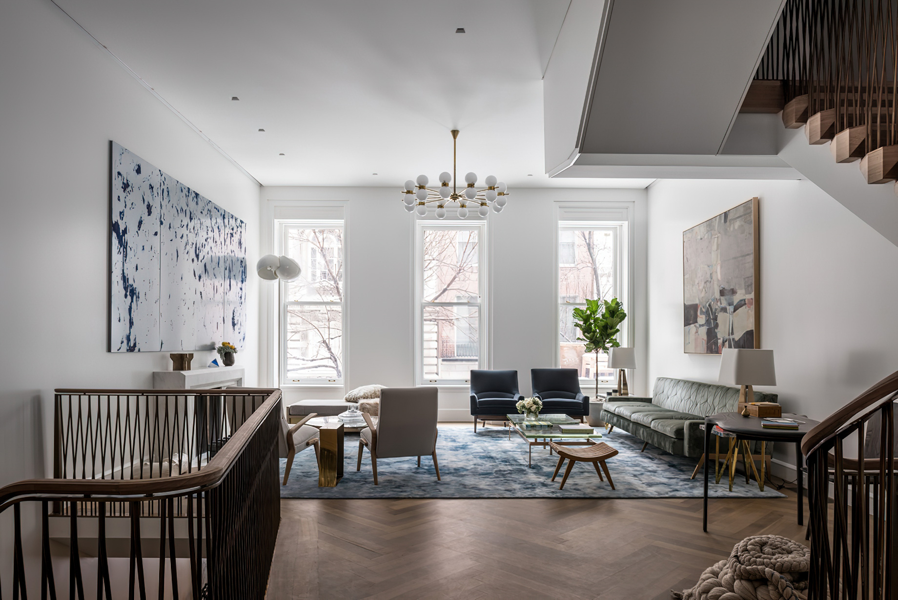 Upper East Side Townhouse Interior New York, NY, USA - Michael K Chen