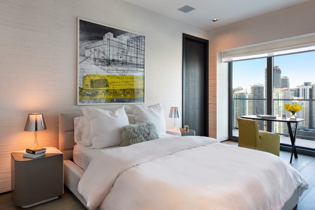 Echo Brickell Apartment Interior Design Miami, FL, USA 🇺🇸 Blanca Wall