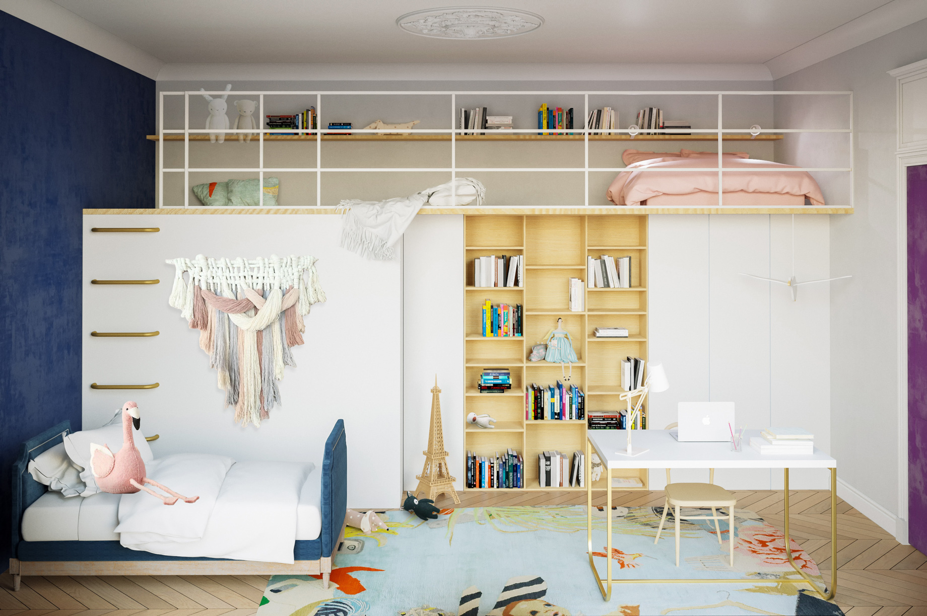 Parisian Apartment Interior Design New York, USA – Harry Nuriev