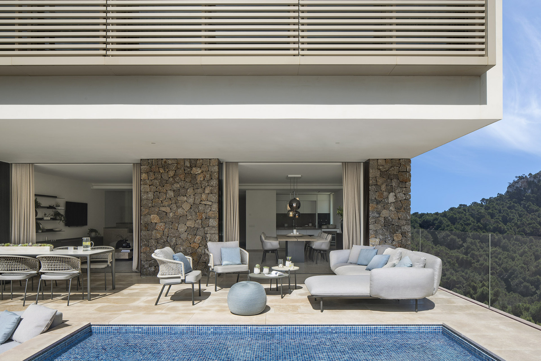 NF1 Villa Interior Cala Llamp, Port d’Andratx, Spain – Terraza Balear