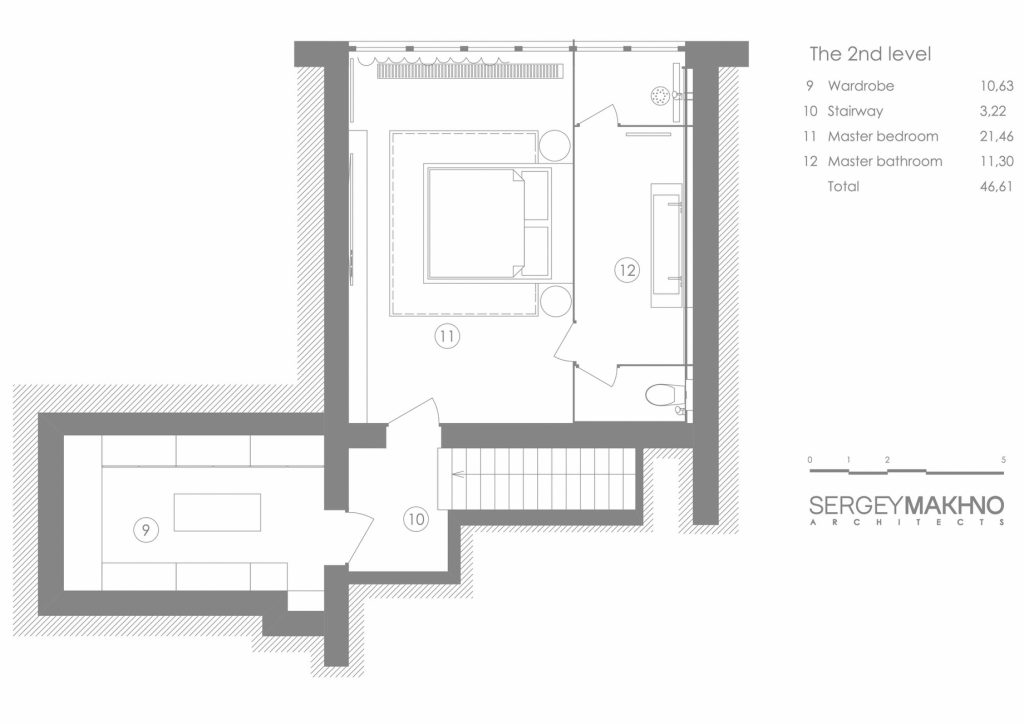 Floor Plans - Mod Apartment Interior Design Kiev, Ukraine - Sergey Makhno Architects