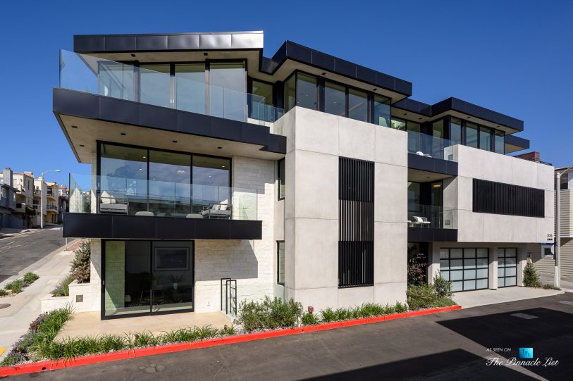 2016 Ocean Dr, Manhattan Beach, CA, USA - Front - Luxury Real Estate - Modern Ocean View Home