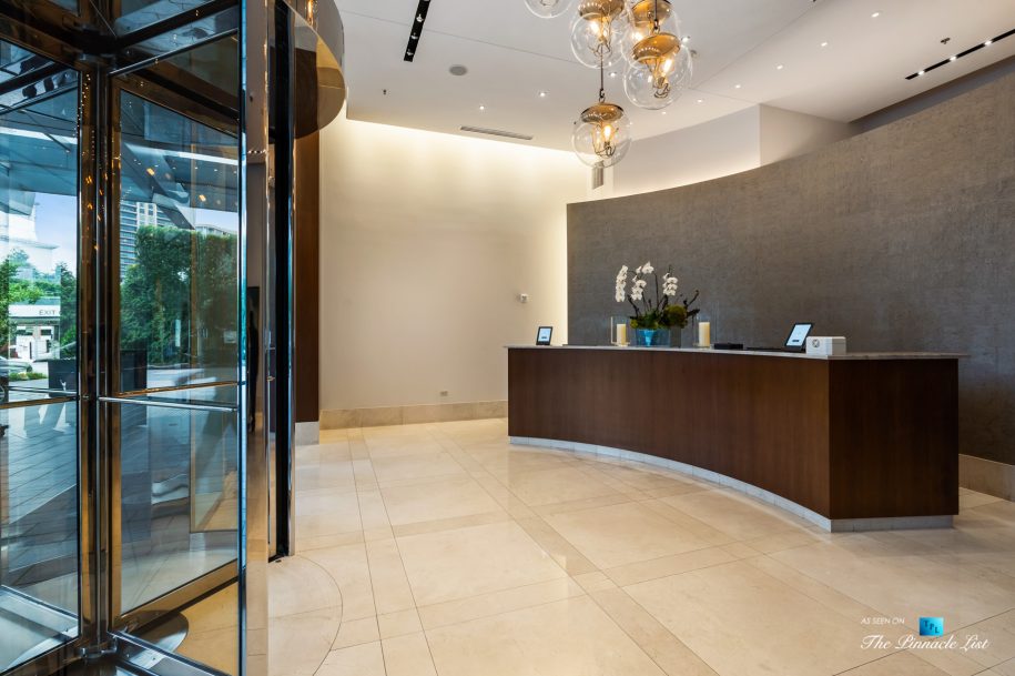 3630 Peachtree Rd NE, Unit 2307, Atlanta, GA, USA - Front Desk Lobby - Luxury Real Estate - Ritz-Carlton Residences Buckhead