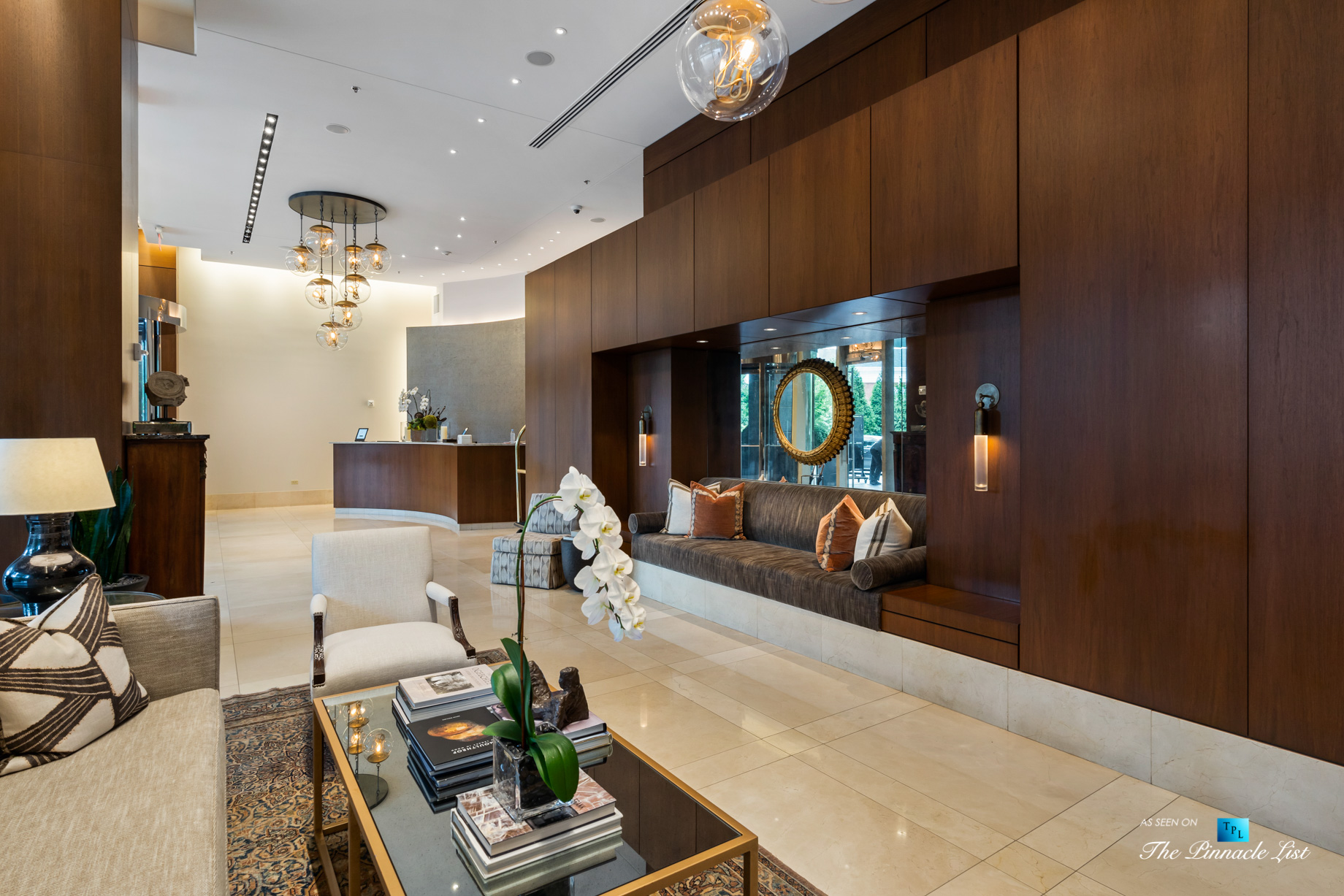 3630 Peachtree Rd NE, Unit 2808, Atlanta, GA, USA - Lobby Seating Area - Luxury Real Estate - The Ritz-Carlton Residences Buckhead