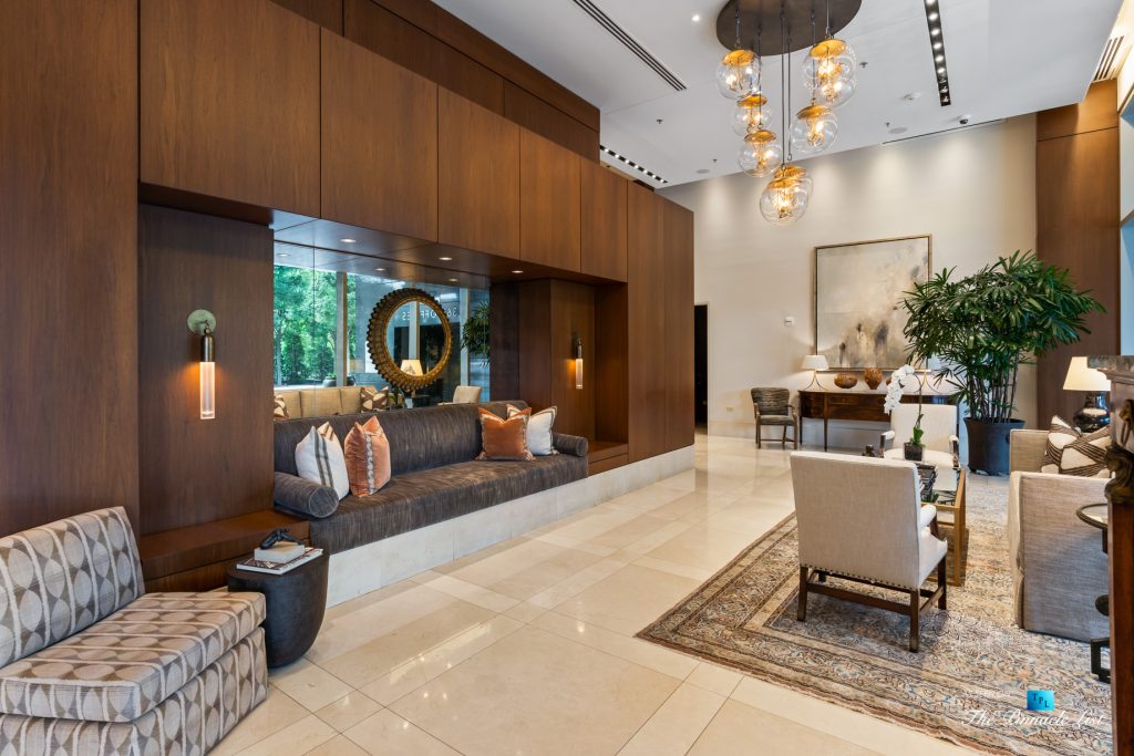 3630 Peachtree Rd NE, Unit 2808, Atlanta, GA, USA - Lobby Seating Area - Luxury Real Estate - The Ritz-Carlton Residences Buckhead