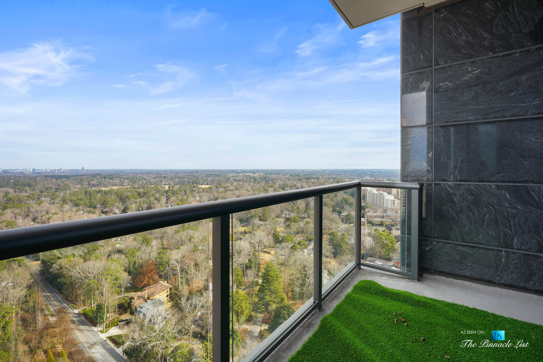 3630 Peachtree Rd NE, Unit 2307, Atlanta, GA, USA – Apartment Outdoor Deck – Luxury Real Estate – Ritz-Carlton Residences Buckhead