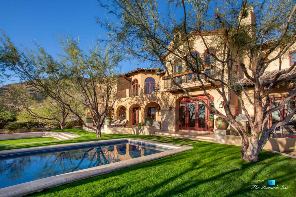 6539 N 31st Pl, Phoenix, AZ, USA - Back Yard Pool - Luxury Real Estate - Biltmore Mountain Estates - Spanish Colonial Home