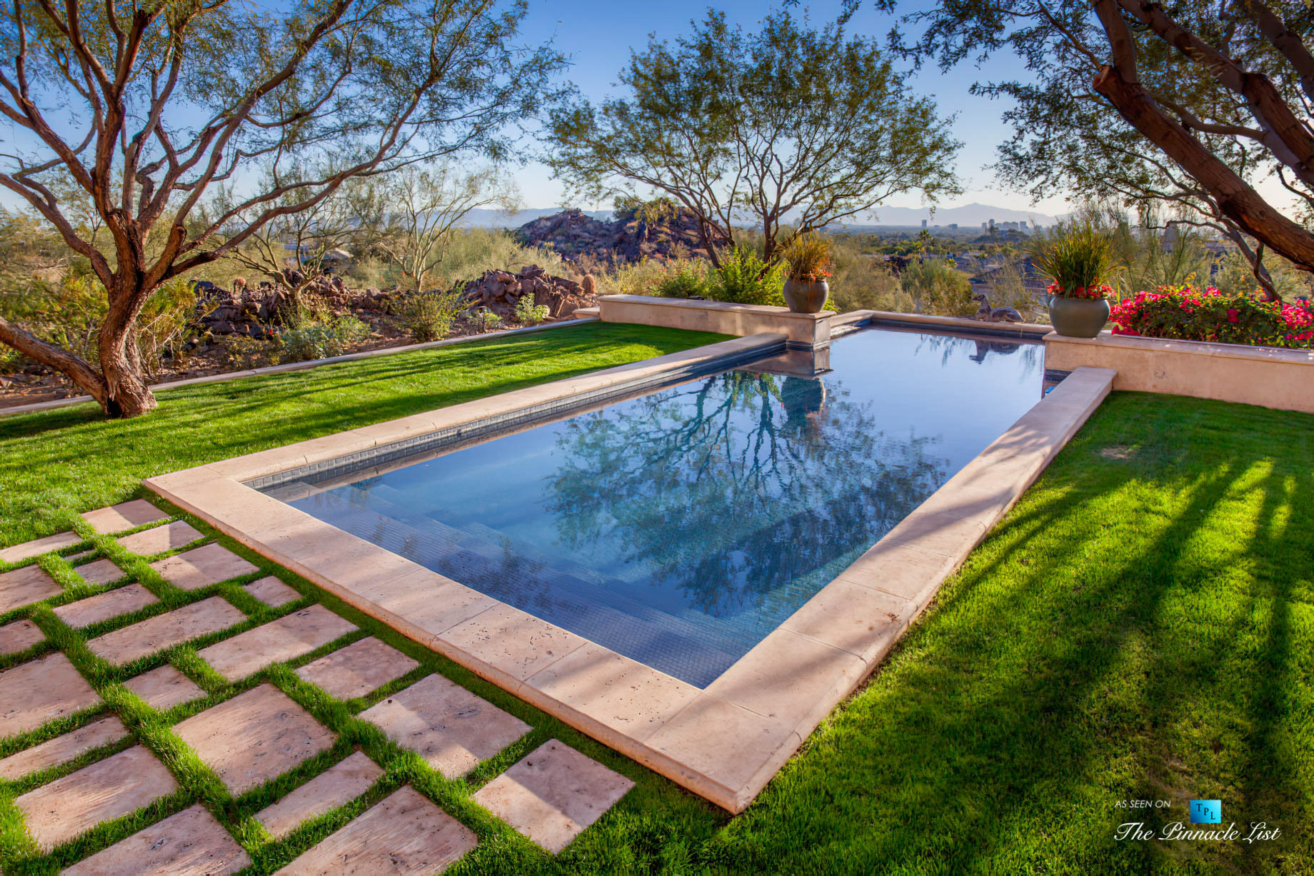 6539 N 31st Pl, Phoenix, AZ, USA – Back Yard Pool – Luxury Real Estate – Biltmore Mountain Estates – Spanish Colonial Home