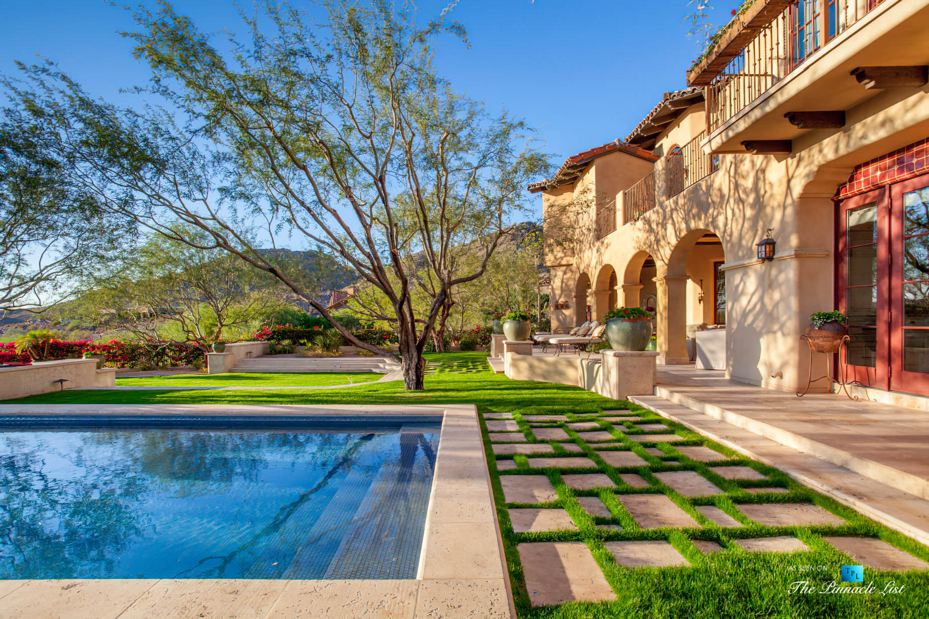 6539 N 31st Pl, Phoenix, AZ, USA - Back Yard Pool - Luxury Real Estate - Biltmore Mountain Estates - Spanish Colonial Home