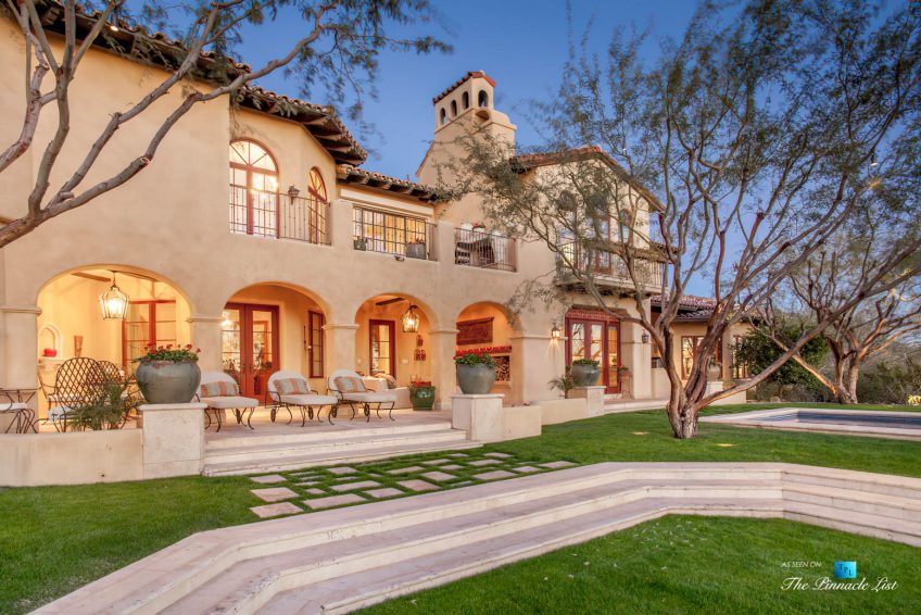 6539 N 31st Pl, Phoenix, AZ, USA - Back Yard Deck - Luxury Real Estate - Biltmore Mountain Estates - Spanish Colonial Home
