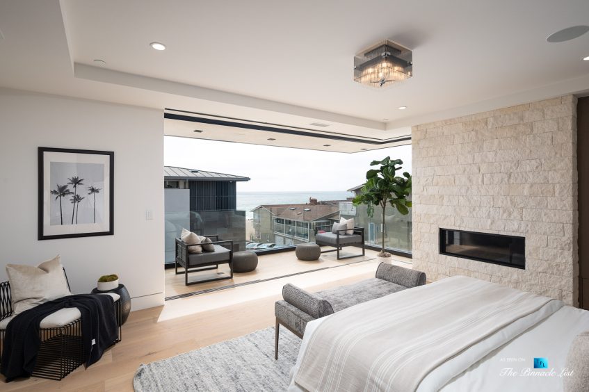 2016 Ocean Dr, Manhattan Beach, CA, USA - Bedroom - Luxury Real Estate - Modern Ocean View Home