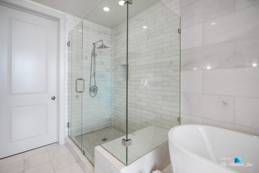 3630 Peachtree Rd NE, Unit 2307, Atlanta, GA, USA - Apartment Master Bathroom Shower - Luxury Real Estate - Ritz-Carlton Residences Buckhead