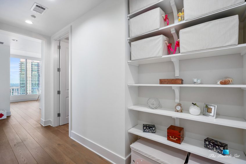 3630 Peachtree Rd NE, Unit 2307, Atlanta, GA, USA - Apartment Storage Shelves - Luxury Real Estate - Ritz-Carlton Residences Buckhead