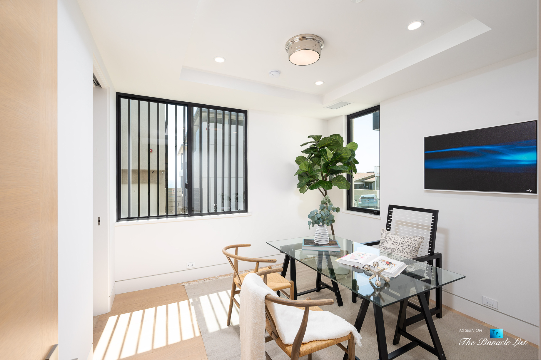2016 Ocean Dr, Manhattan Beach, CA, USA - Office - Luxury Real Estate - Modern Ocean View Home