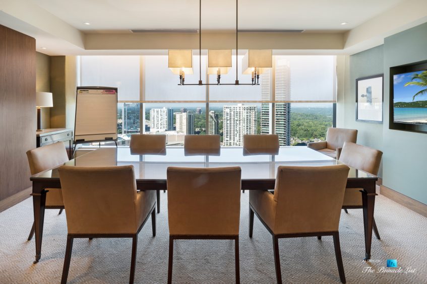 3630 Peachtree Rd NE, Unit 2808, Atlanta, GA, USA - Condo Amenity Room - Luxury Real Estate - The Ritz-Carlton Residences Buckhead