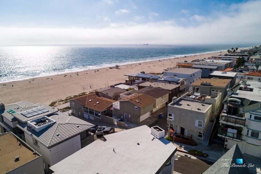 2016 Ocean Dr, Manhattan Beach, CA, USA - Drone Ocean View - Luxury Real Estate - Modern Ocean View Home