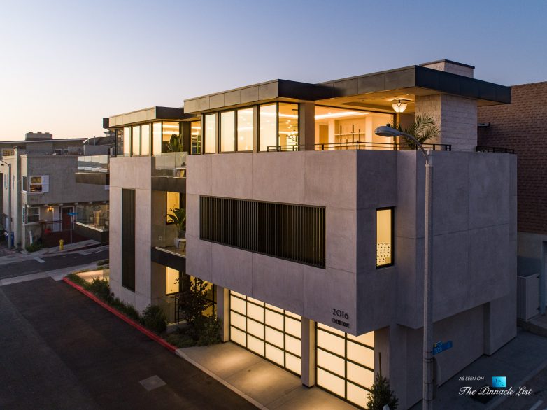 2016 Ocean Dr, Manhattan Beach, CA, USA - Done Sunset - Luxury Real Estate - Modern Ocean View Home