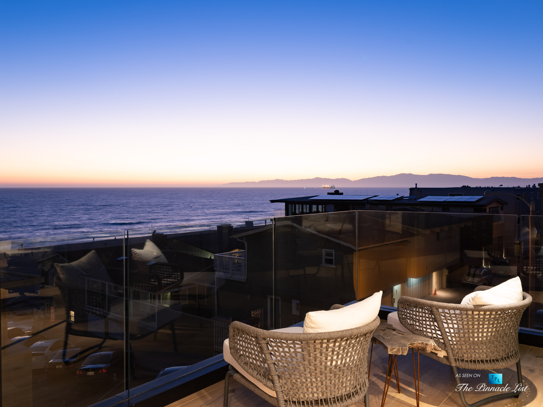 2016 Ocean Dr, Manhattan Beach, CA, USA – Master Bedroom Balcony Sunset – Luxury Real Estate – Modern Ocean View Home