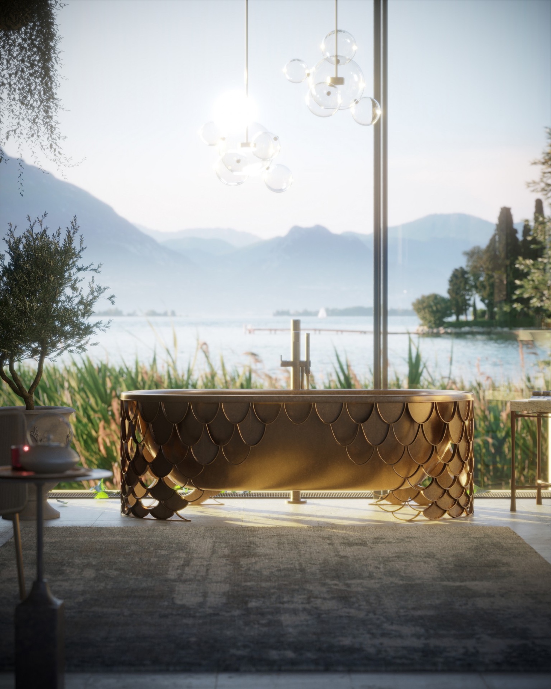 Freestanding Bathtubs - Top 6 Interior Design Trends for Luxury Living in California