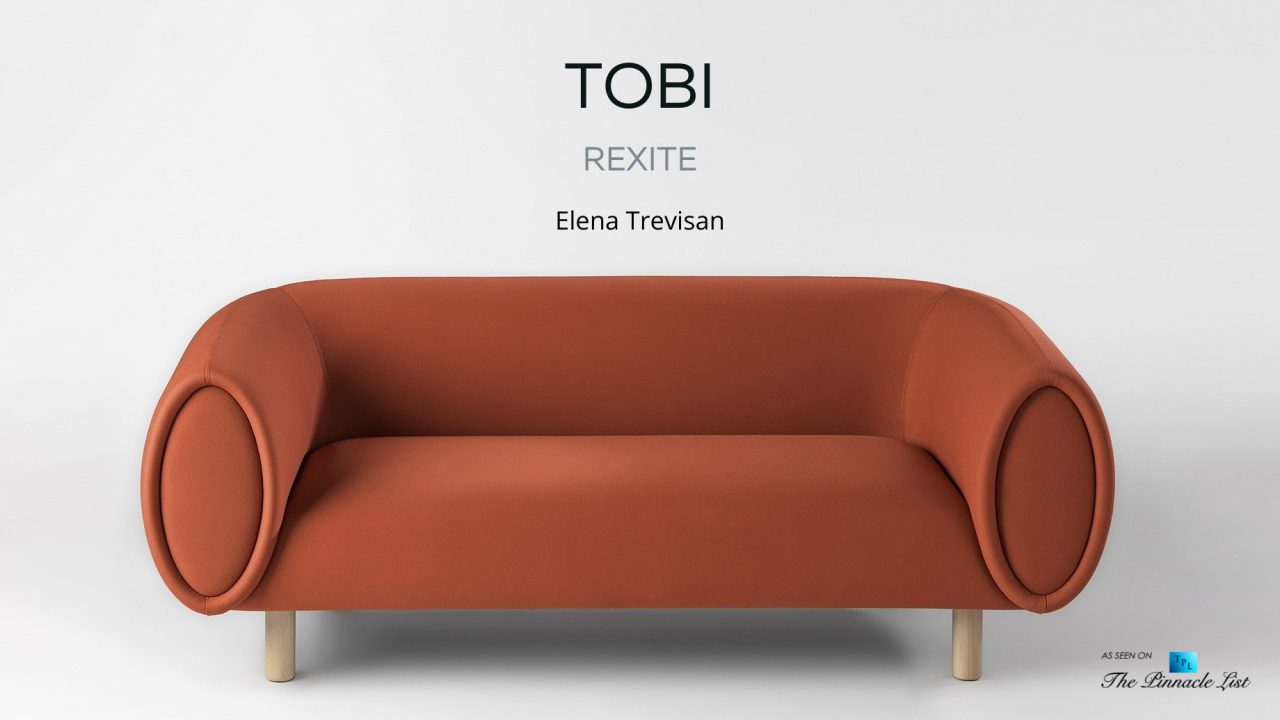 Iconic Tobi Sofa Designed with Zen Garden Principles by Rexite Italy