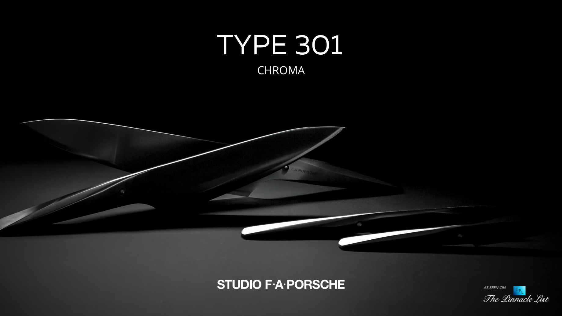 911 Creator F. A. Porsche Designed Chroma Type 301 Knife Collection