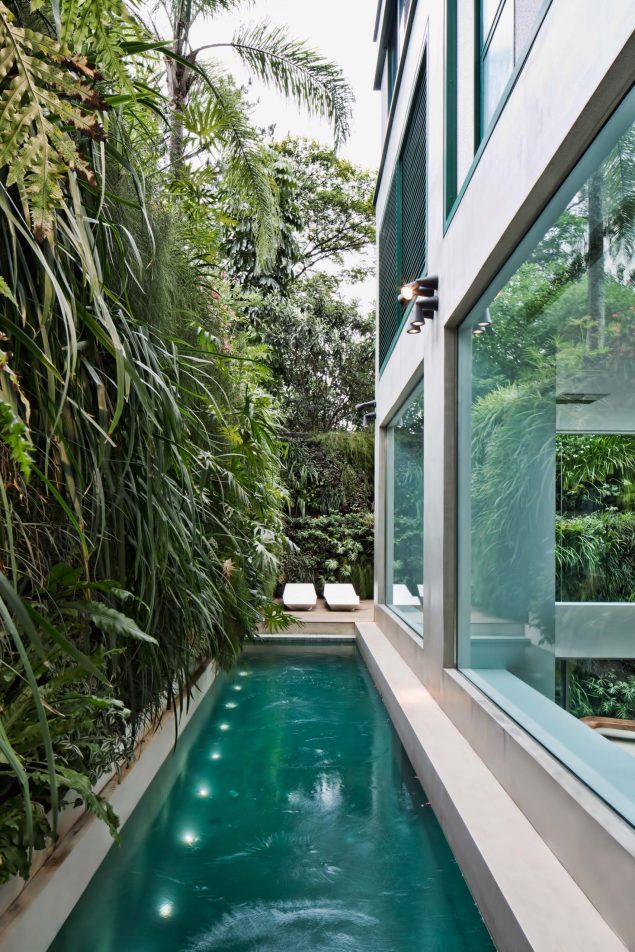 Panorama Swimming Pool House - Vila Nova Conceicao, Sao Paulo, Brazil