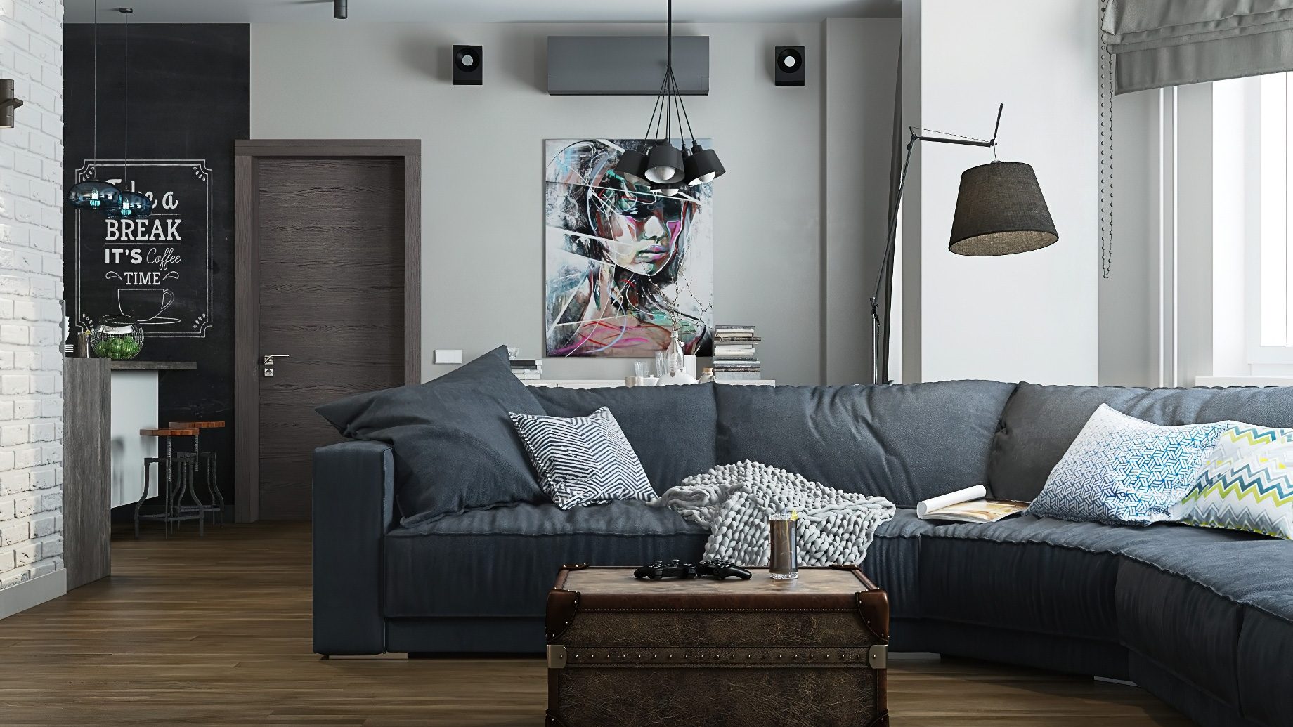 Sleepy Hollow K474 Apartment Interior Moscow, Russia 🇷🇺 – ETA Studio