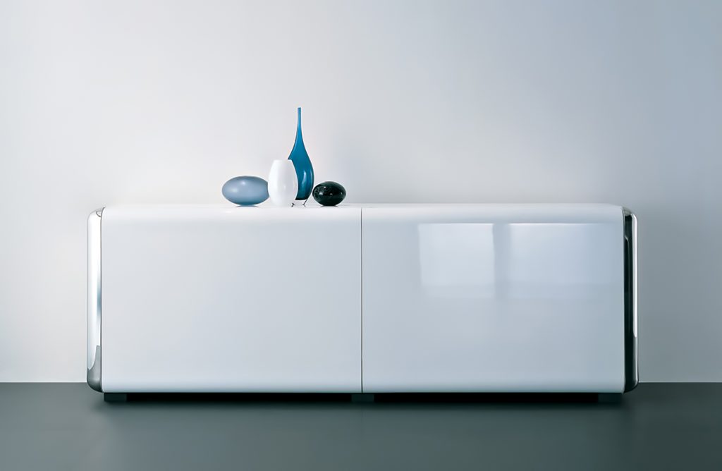 Space Age Modern Luxury Superego Credenza by Acerbis Design Italy