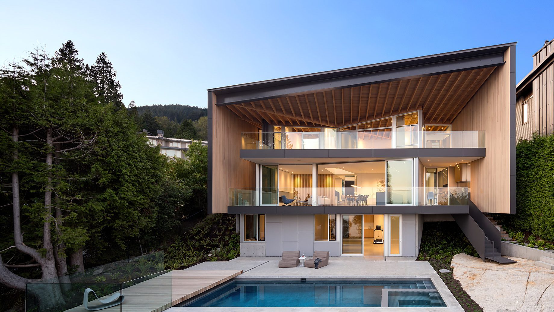 Thompson House Modern – Thompson Cres, West Vancouver, BC, Canada 🇨🇦