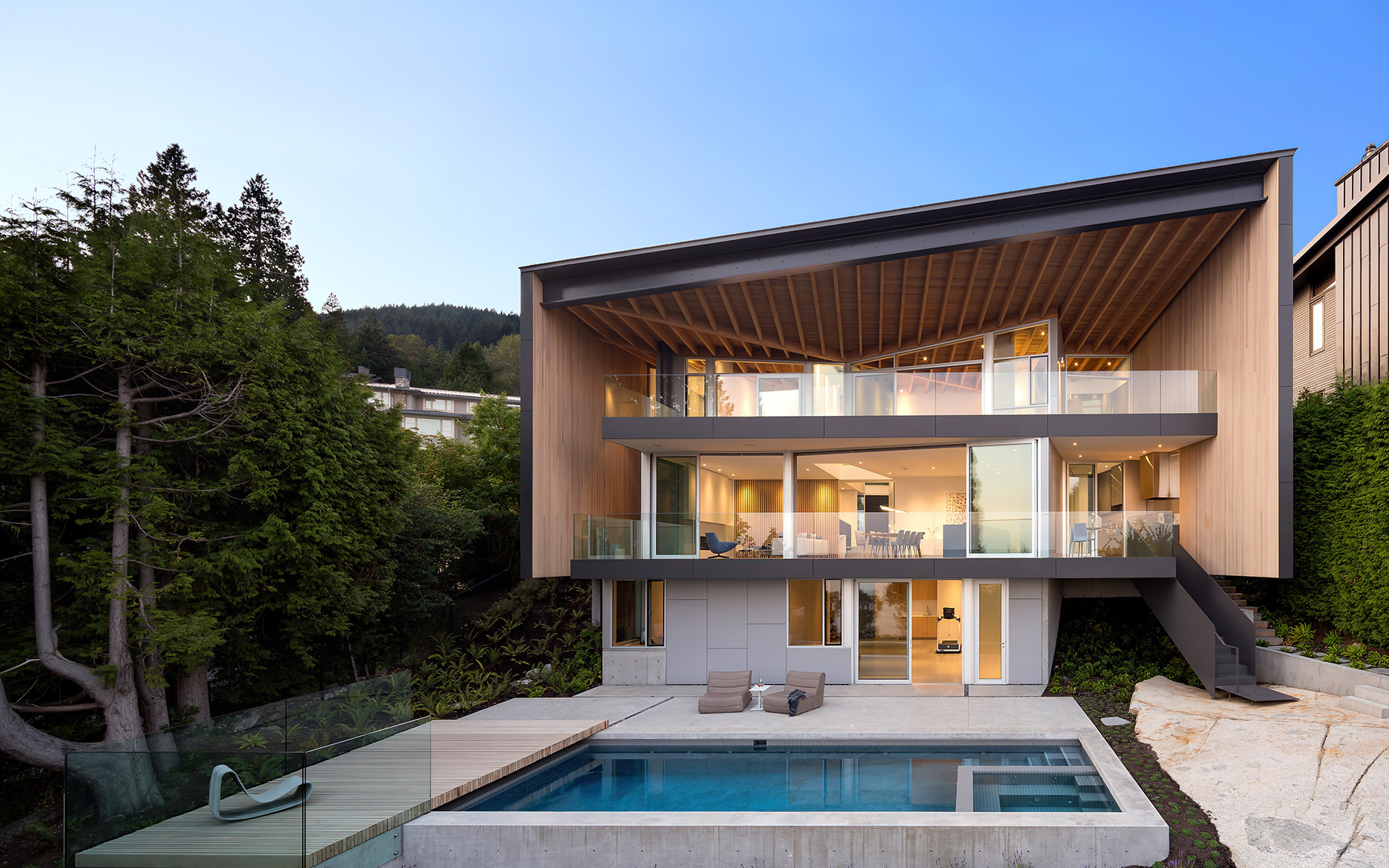 Thompson House Modern – Thompson Cres, West Vancouver, BC, Canada